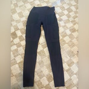 ALO Yoga Navy Blue Cargo Leggings